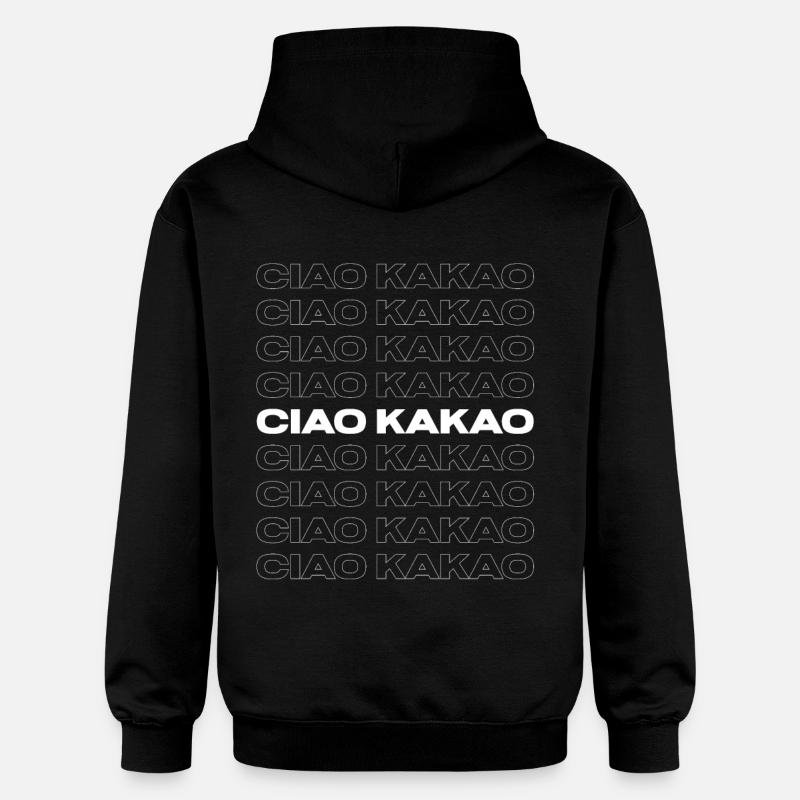 Cacao Ciao - Sweat à capuche Softstyle® Gildan Unisexe - noir