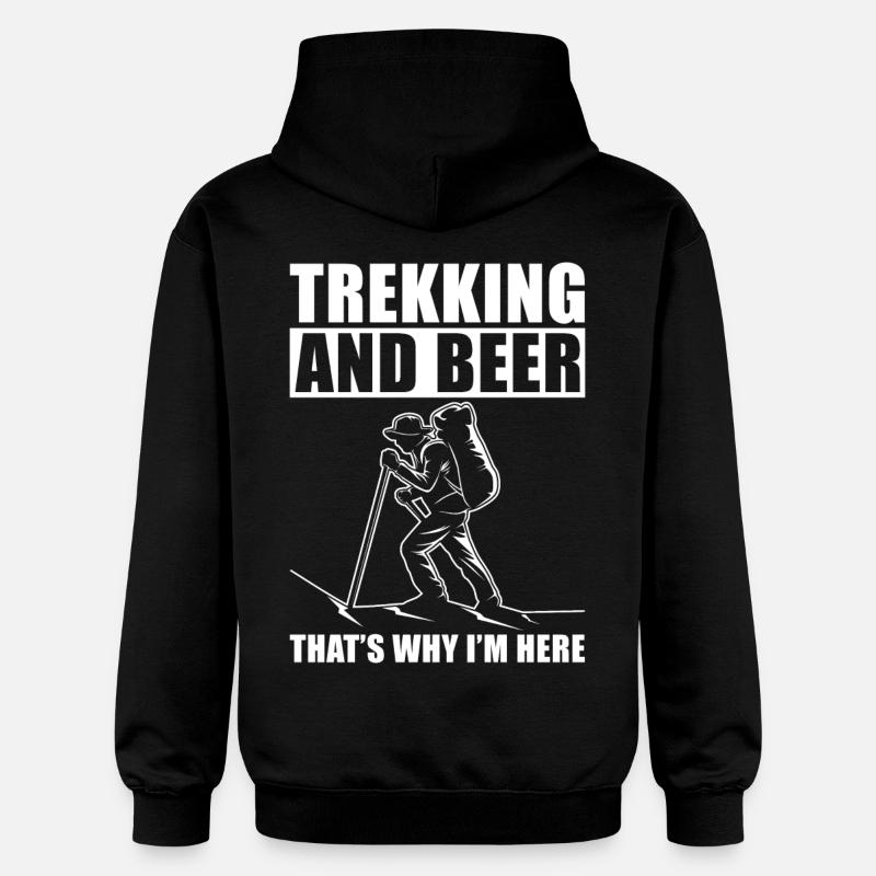 Trekking - Sweat à capuche Softstyle® Gildan Unisexe - noir