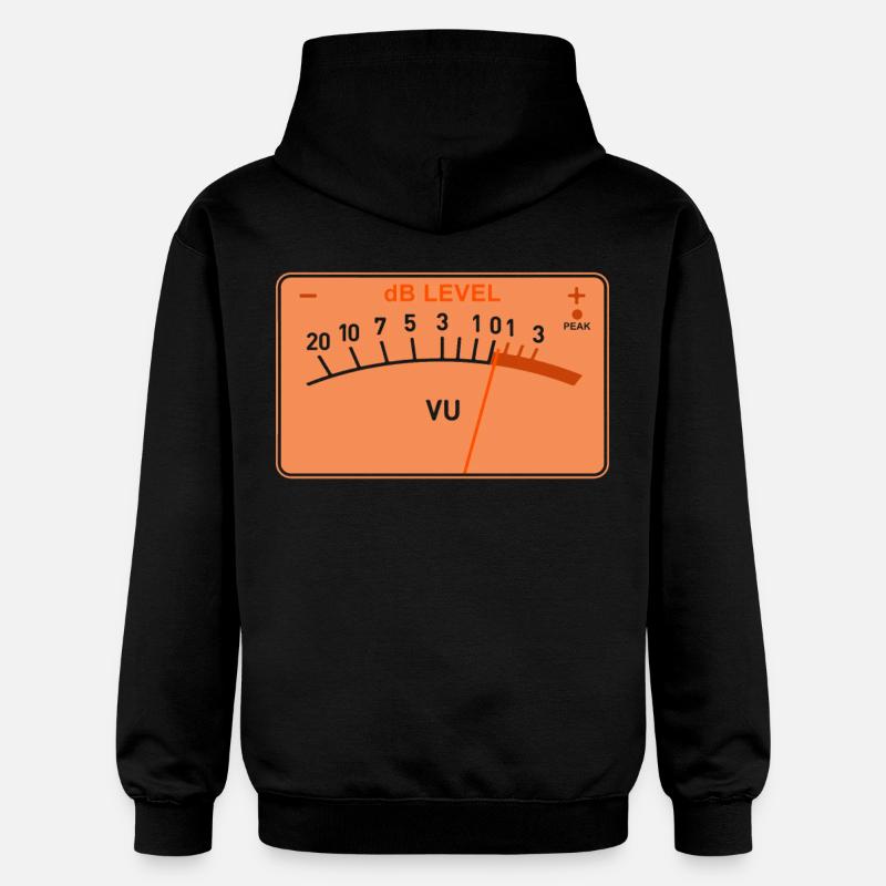 Compteur de volume - Sweat à capuche Softstyle® Gildan Unisexe - noir