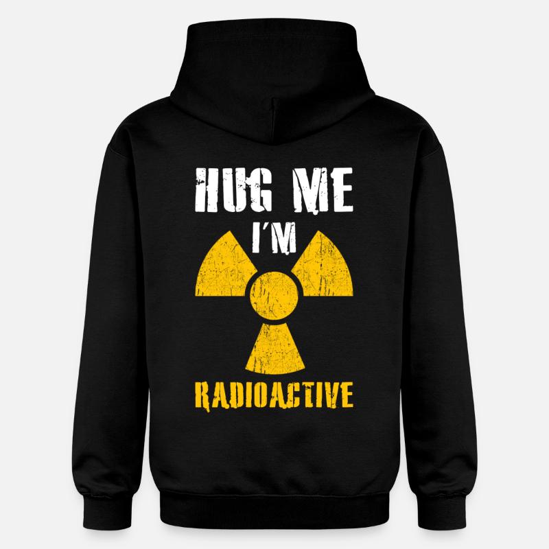 Radioactif - Sweat à capuche Softstyle® Gildan Unisexe - noir