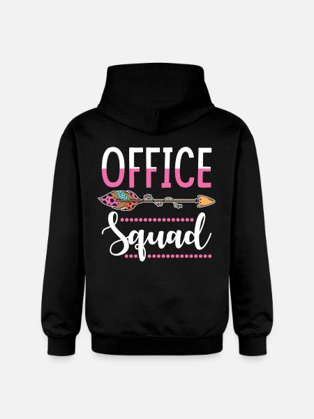 Office worker - Gildan Unisex Softstyle® Midweight Hoodie - black