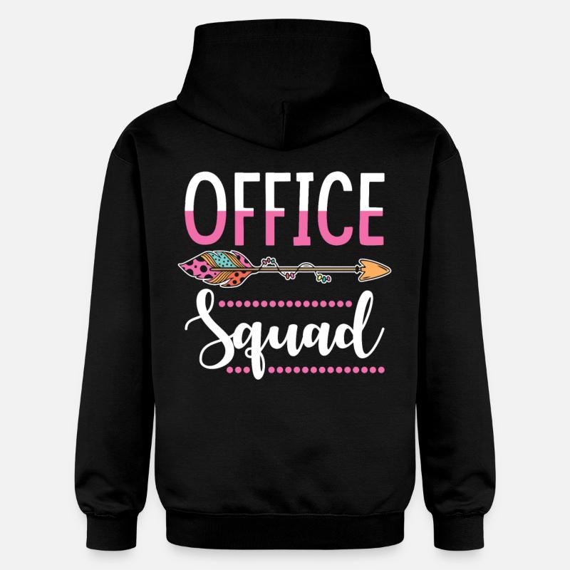 Office worker - Gildan Unisex Softstyle® Midweight Hoodie - black