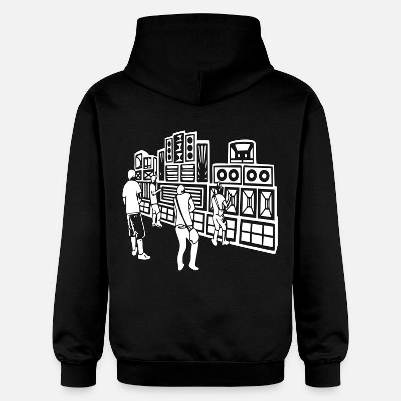 soundsystem 23 - Sweat à capuche Softstyle® Gildan Unisexe - noir