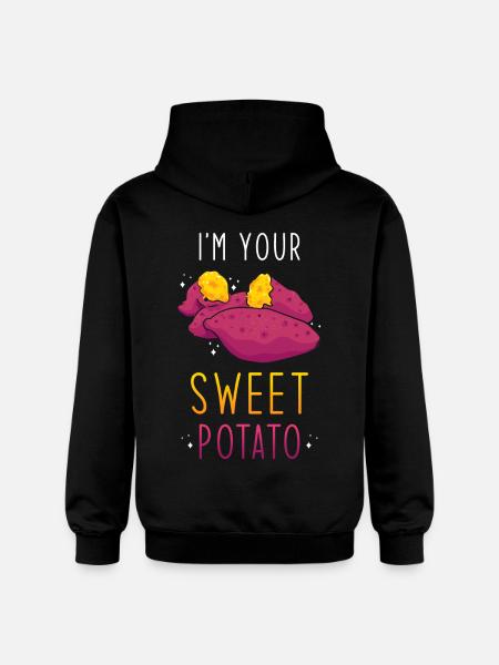 Patate douce - Sweat à capuche Softstyle® Gildan Unisexe - noir