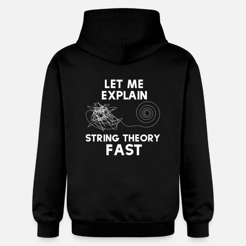 String Theorie - Gildan Unisex Softstyle® Midweight Hoodie - Schwarz