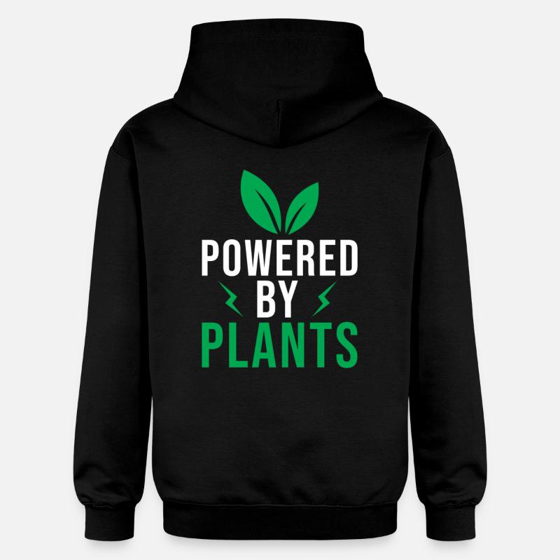 Propulsé par des plantes - Sweat à capuche Softstyle® Gildan Unisexe - noir