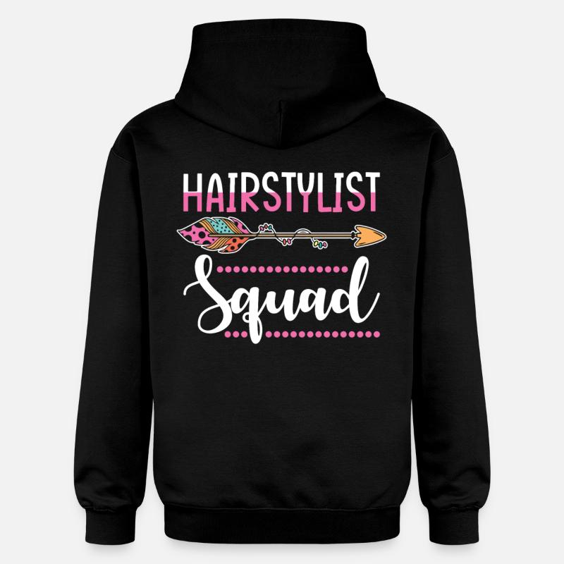 groupe de coiffeurs - Sweat à capuche Softstyle® Gildan Unisexe - noir