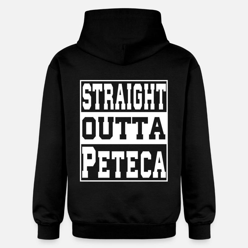 Peteca dit drôle - Sweat à capuche Softstyle® Gildan Unisexe - noir