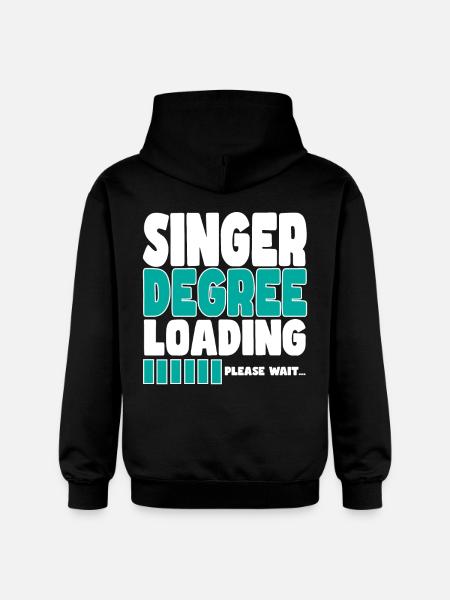Singer invites training - Gildan Unisex Softstyle® Midweight Hoodie - black