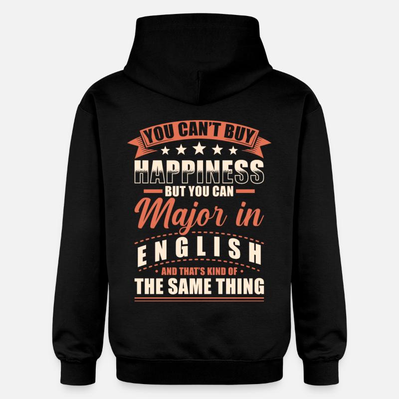 Diplôme d’anglais - Sweat à capuche Softstyle® Gildan Unisexe - noir