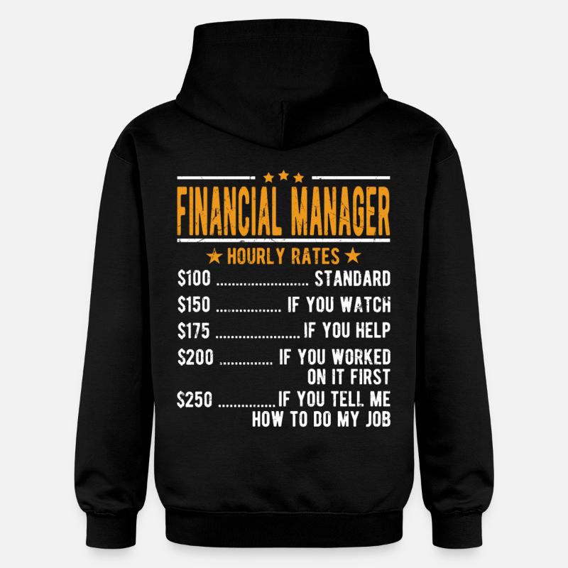 Directeur financier Salaire horaire - Sweat à capuche Softstyle® Gildan Unisexe - noir