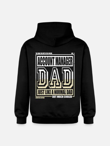 Comptable Papa Cadeau - Sweat à capuche Softstyle® Gildan Unisexe - noir