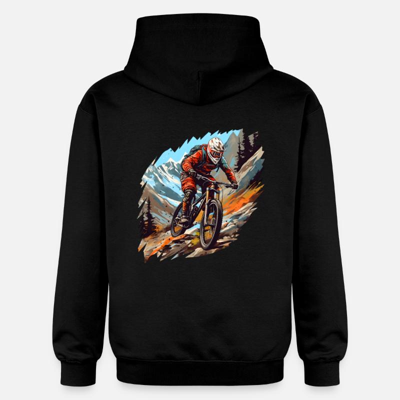 VTT - Sweat à capuche Softstyle® Gildan Unisexe - noir