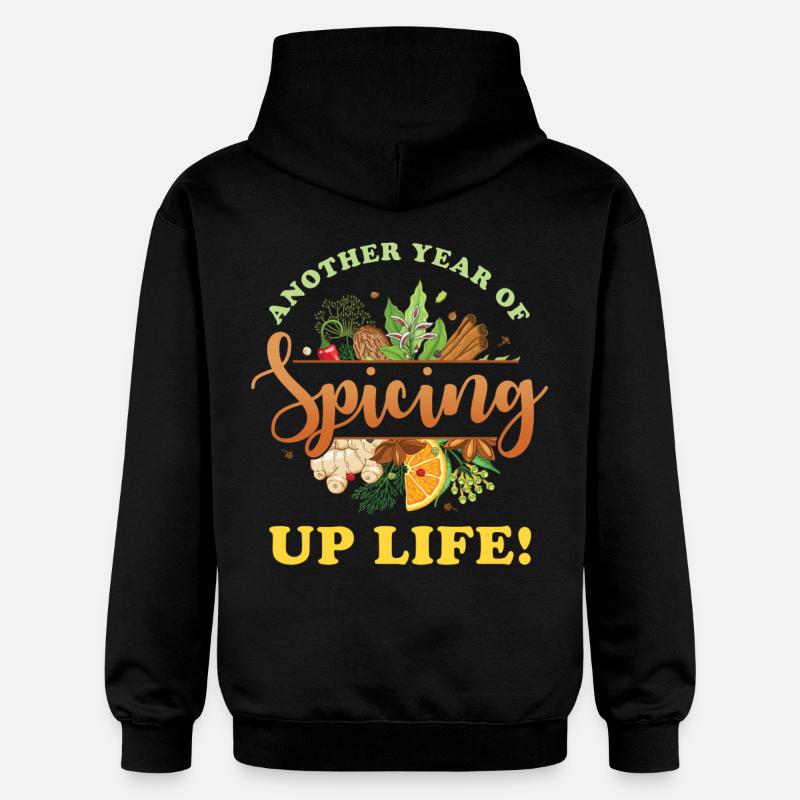 Anniversaire de Cook Gift - Sweat à capuche Softstyle® Gildan Unisexe - noir