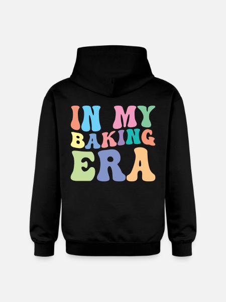 Cuisiner Retro Groovy dans mon - Sweat à capuche Softstyle® Gildan Unisexe - noir