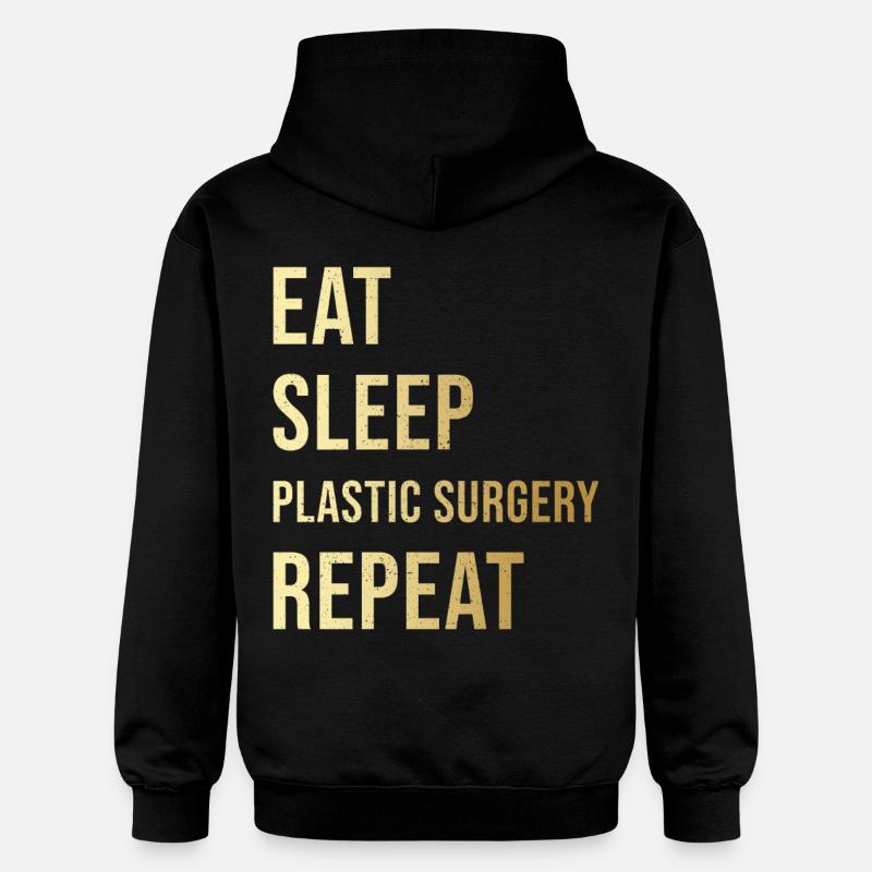 Cadeau de chirurgien esthétique - Sweat à capuche Softstyle® Gildan Unisexe - noir