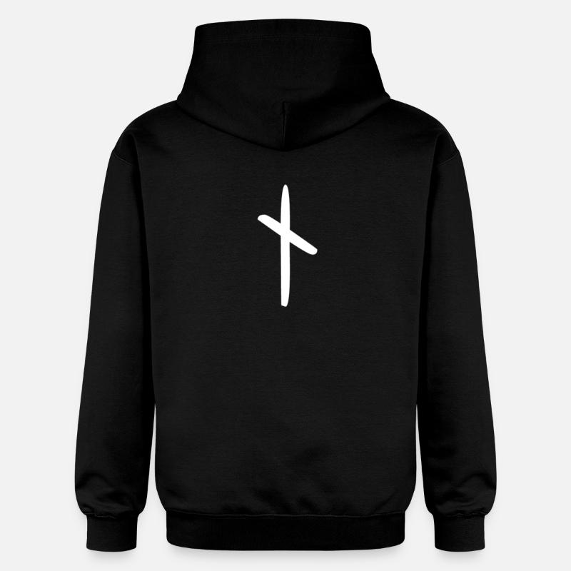 Nauthiz - Sweat à capuche Softstyle® Gildan Unisexe - noir