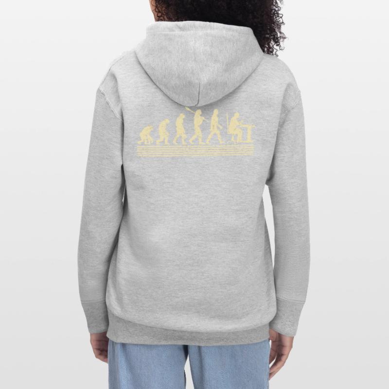 Evolution Des Computerprogrammierers Gildan Unisex Softstyle® Midweight Hoodie