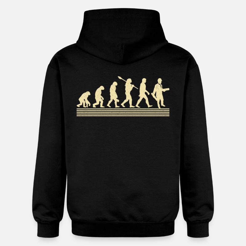 Évolution de l’architecte - Sweat à capuche Softstyle® Gildan Unisexe - noir