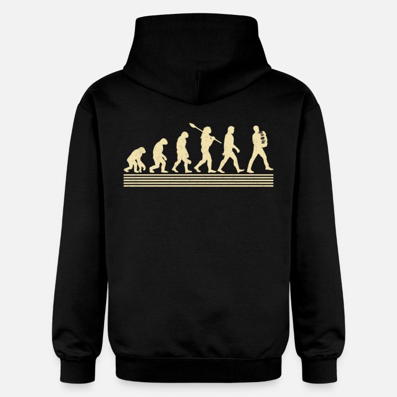 Évolution libanaise - Sweat à capuche Softstyle® Gildan Unisexe - noir