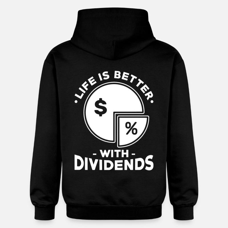Actions d’actionnaires à dividendes - Sweat à capuche Softstyle® Gildan Unisexe - noir