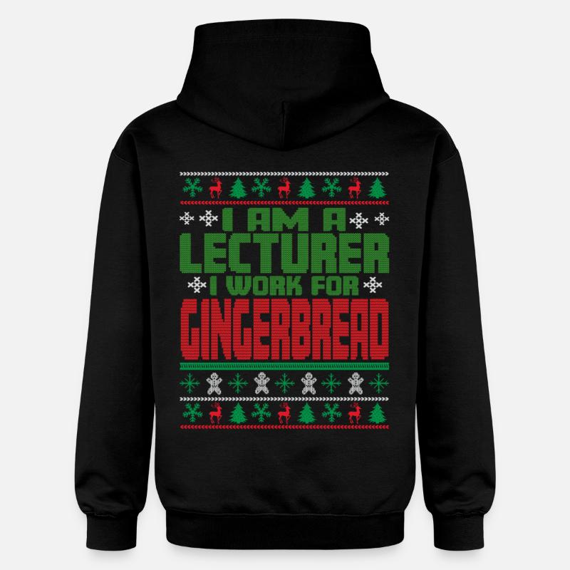 Conférencier Dicton de Noël - Sweat à capuche Softstyle® Gildan Unisexe - noir