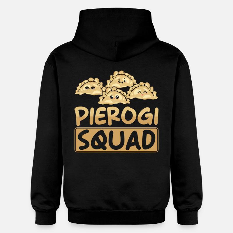 Boulettes Pierogi - Sweat à capuche Softstyle® Gildan Unisexe - noir