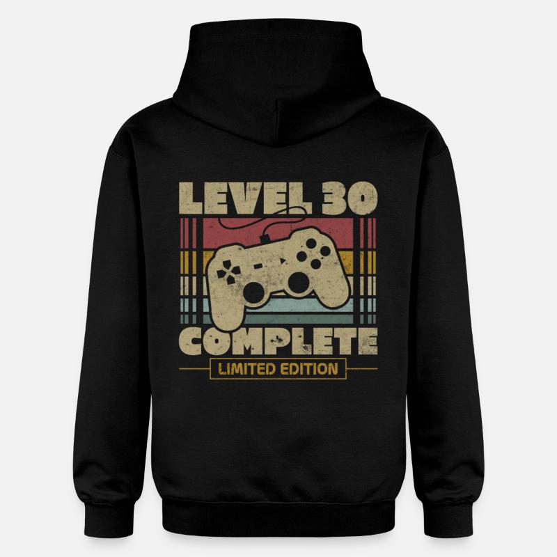 Niveau 30 complete - Sweat à capuche Softstyle® Gildan Unisexe - noir