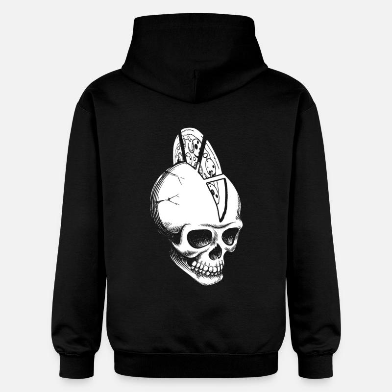 Pizza - Sweat à capuche Softstyle® Gildan Unisexe - noir