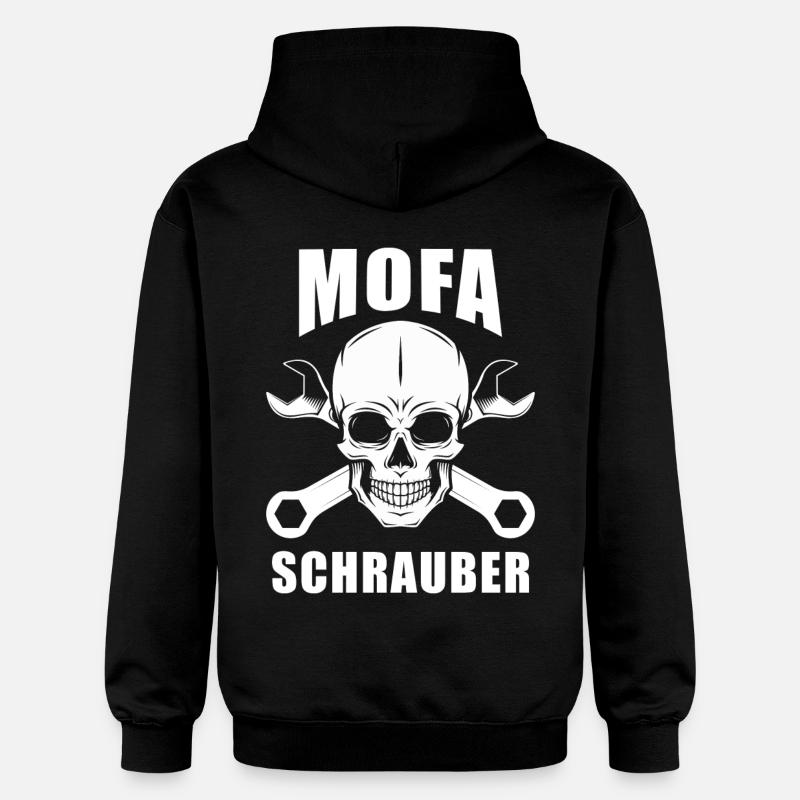 Visseuse mobylette - Sweat à capuche Softstyle® Gildan Unisexe - noir