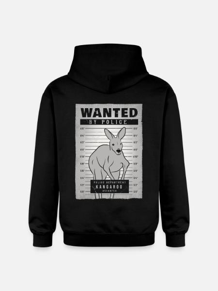Kängeru - Sweat à capuche Softstyle® Gildan Unisexe - noir