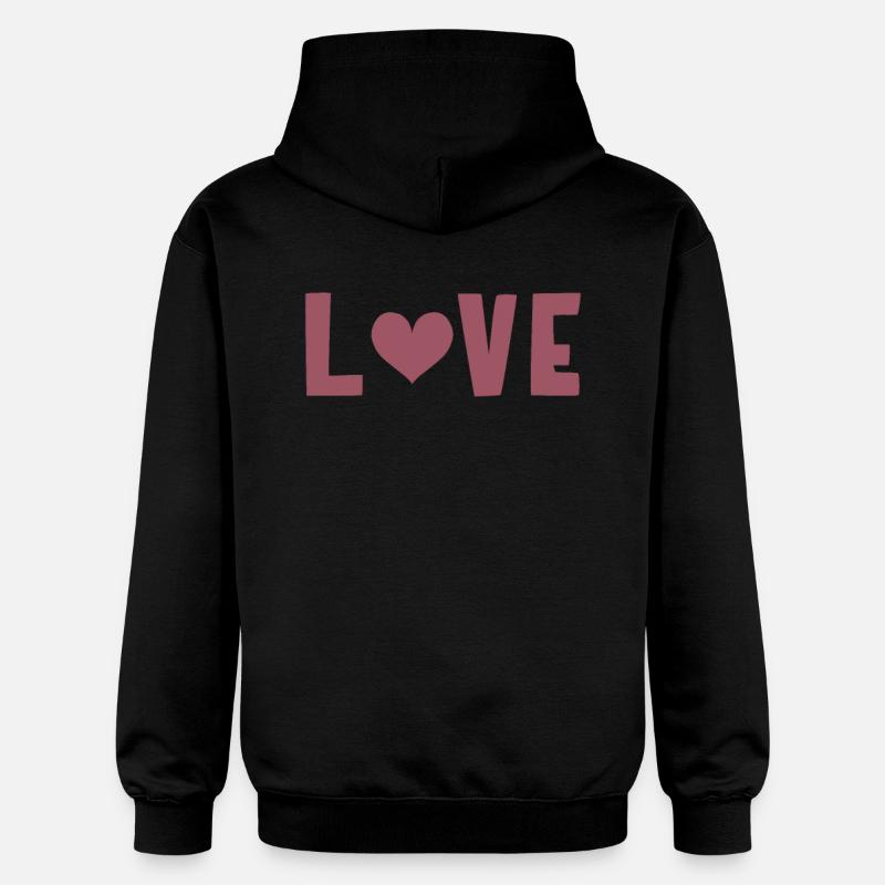 Amour - Sweat à capuche Softstyle® Gildan Unisexe - noir