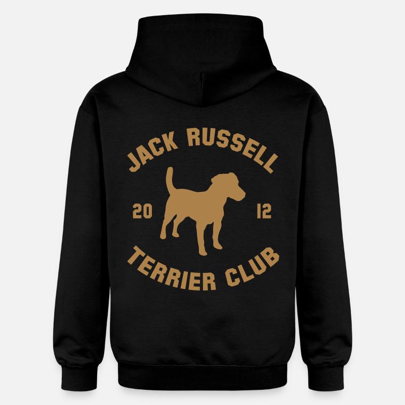 JACK RUSSELL TERRIER CLUB - Sweat à capuche Softstyle® Gildan Unisexe - noir