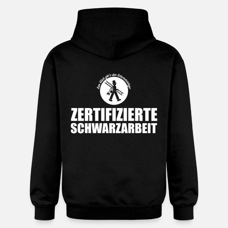 certifié au noir - Sweat à capuche Softstyle® Gildan Unisexe - noir