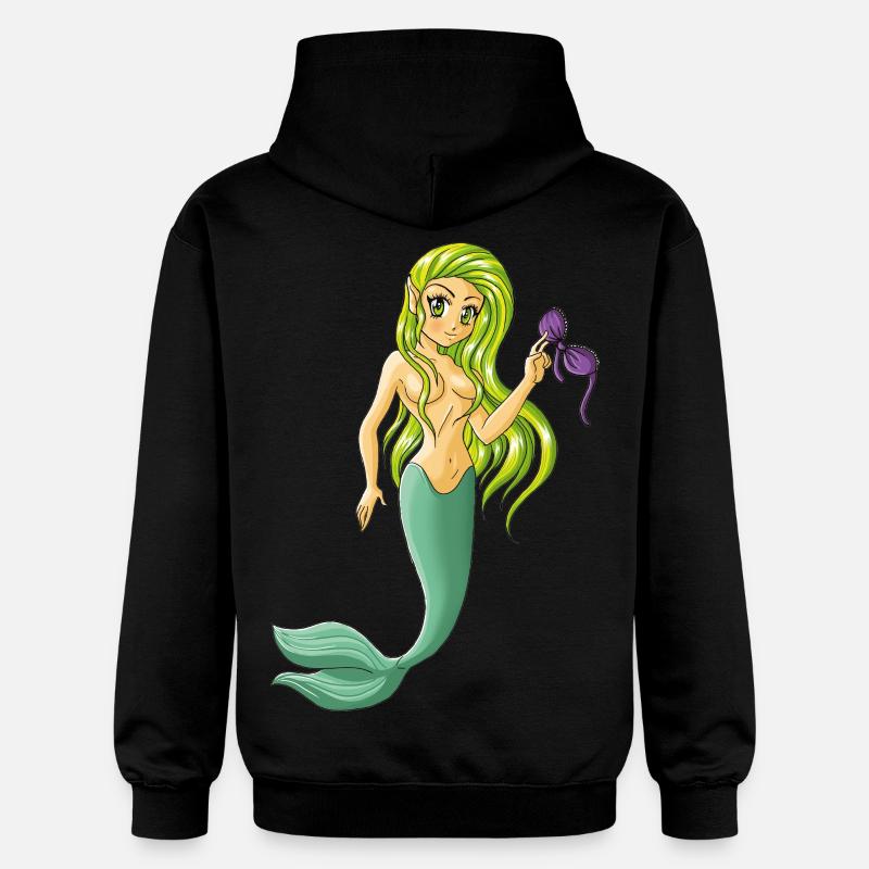 Sirène - sirène - Sweat à capuche Softstyle® Gildan Unisexe - noir