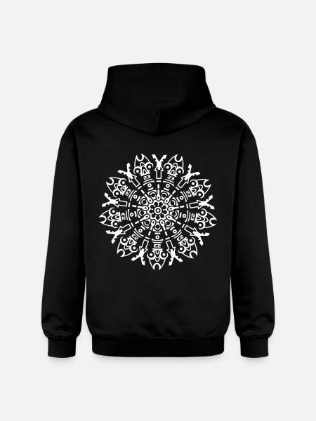Tekno 23 round - Gildan Unisex Softstyle® Midweight Hoodie - black