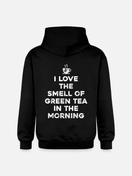 Tea Gift Green Tea - Gildan Unisex Softstyle® Midweight Hoodie - black
