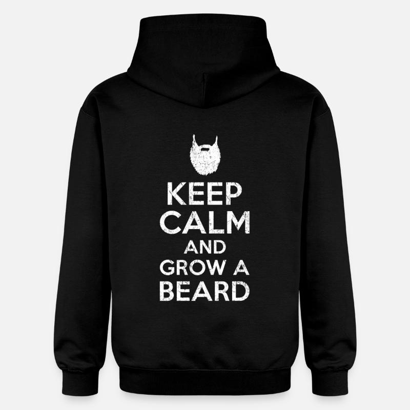 Keep calm Bart - Sweat à capuche Softstyle® Gildan Unisexe - noir