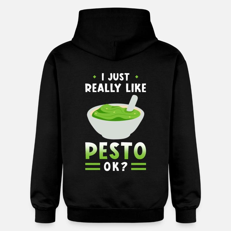 Pesto - Gildan Unisex Softstyle® Midweight Hoodie - black