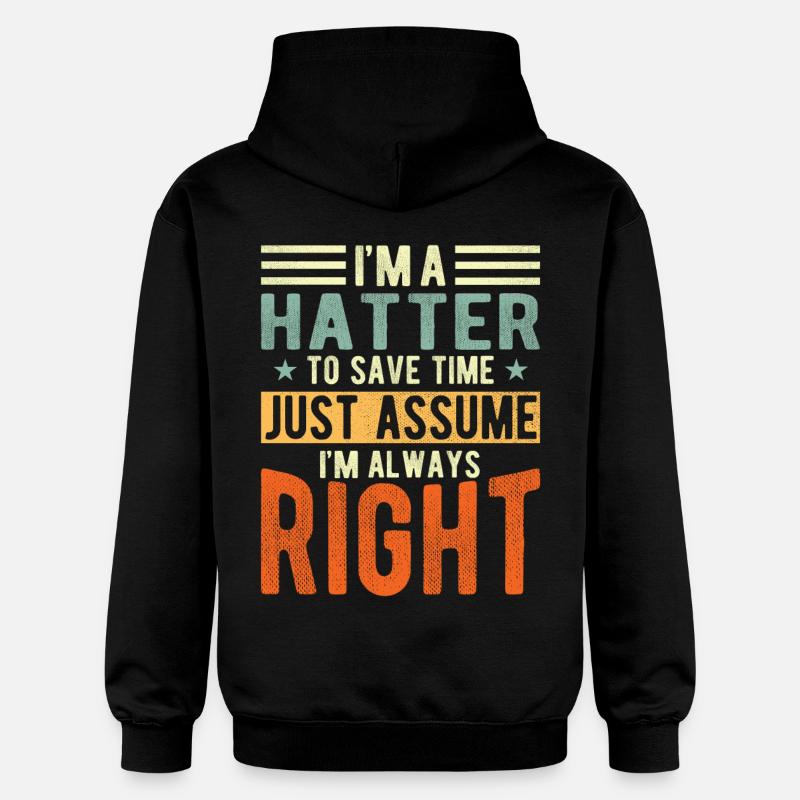 Chapelier - Sweat à capuche Softstyle® Gildan Unisexe - noir