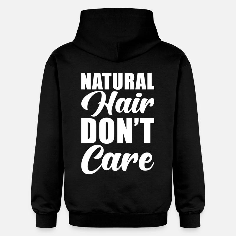 Cheveux naturels - Sweat à capuche Softstyle® Gildan Unisexe - noir