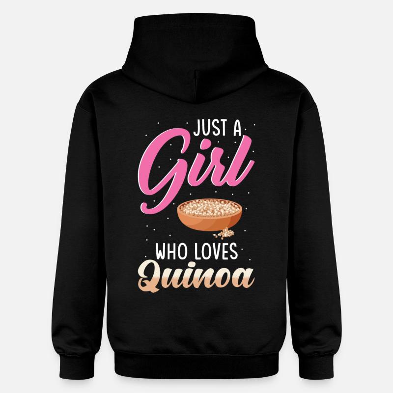 Dicton du quinoa - Sweat à capuche Softstyle® Gildan Unisexe - noir