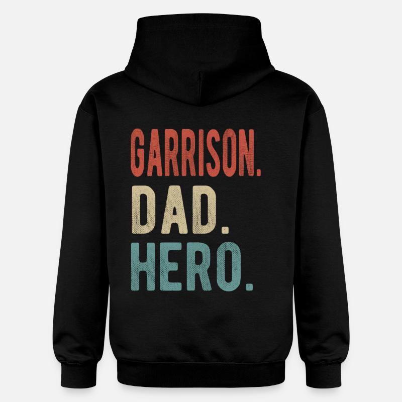 Héros de la garnison - Sweat à capuche Softstyle® Gildan Unisexe - noir