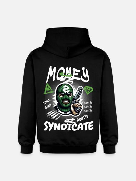 Gangster Syndicate - Gildan Unisex Softstyle® Midweight Hoodie - black