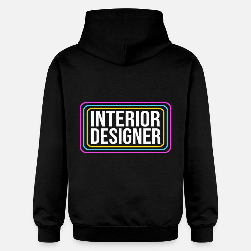 Architecte d’intérieur Architecture Architecte - Sweat à capuche Softstyle® Gildan Unisexe - noir