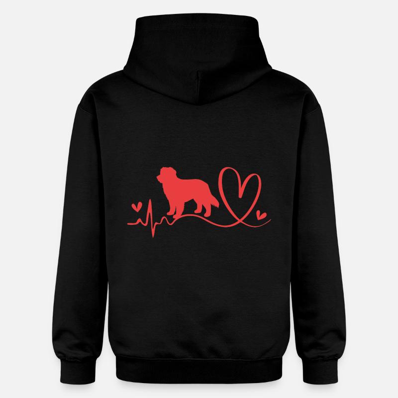 Bouvier bernois - Sweat à capuche Softstyle® Gildan Unisexe - noir