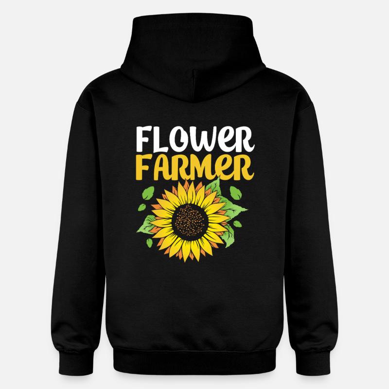 Fleuriste Fleuriste Bouquet de fleuriste - Sweat à capuche Softstyle® Gildan Unisexe - noir