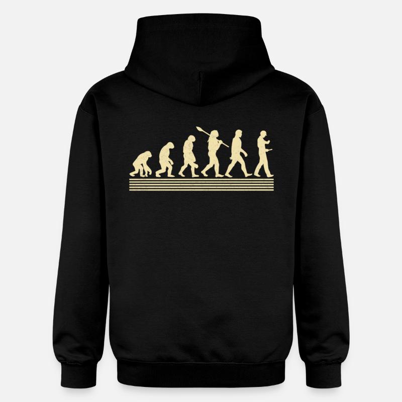 Ingenieur-evolution - Gildan Unisex Softstyle® Midweight Hoodie - Schwarz