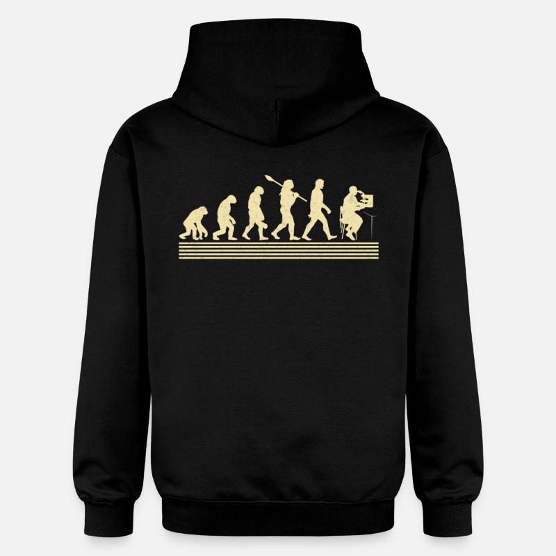 Epidemiological evolution - Gildan Unisex Softstyle® Midweight Hoodie - black