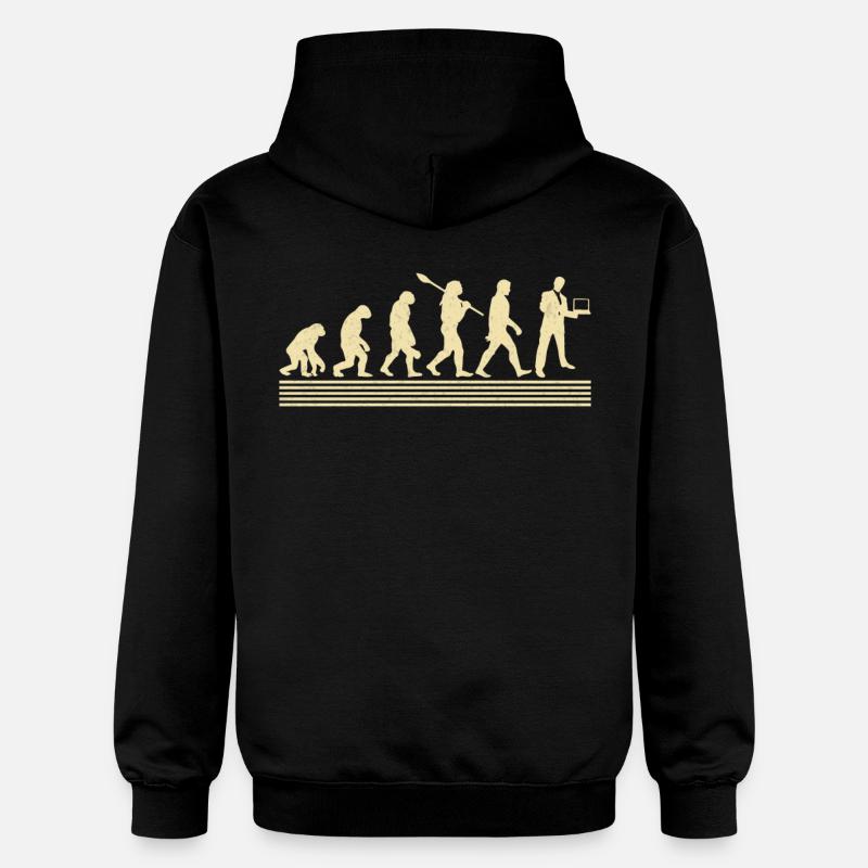 Évolution du gestionnaire Es - Sweat à capuche Softstyle® Gildan Unisexe - noir
